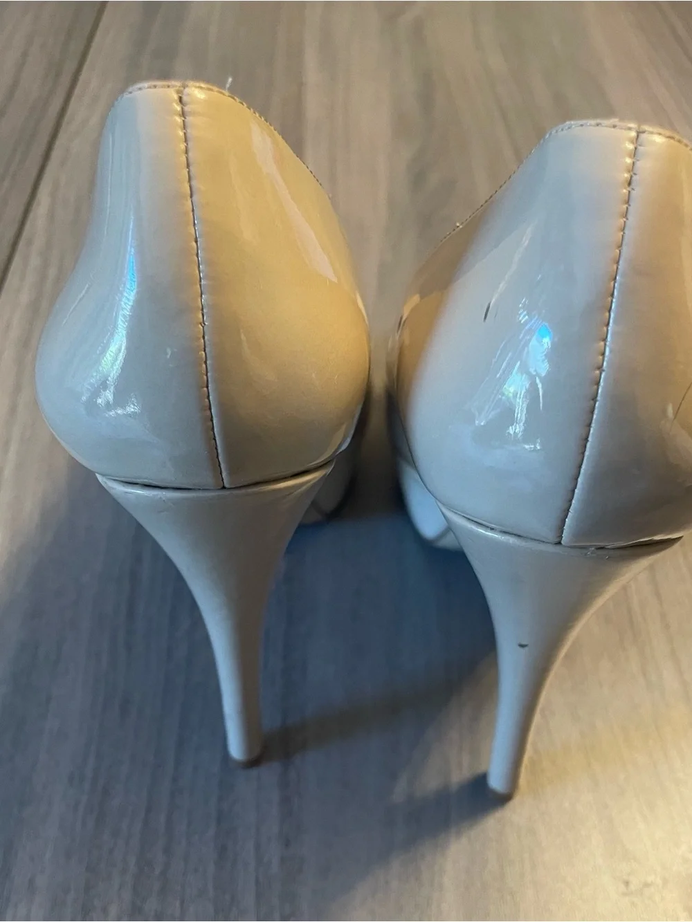 ALDO Nude Platform Heels Size 40 / US 9